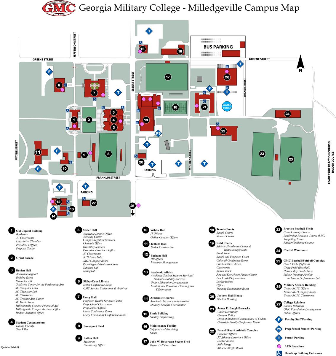 Georgia Perimeter College Clarkston Campus Map - Map