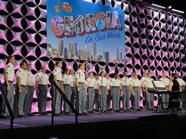 Military College Corps of Cadets Glee Club Perform at SACSCOC