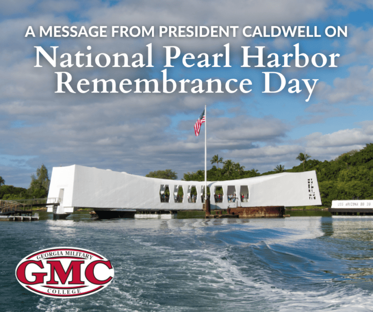 A Message from President Caldwell on Pearl Harbor Remembrance Day